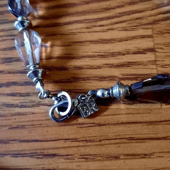 BANANA REPUBLIC Faceted Bead Necklace MINIMALIST! - Picture 2 of 6